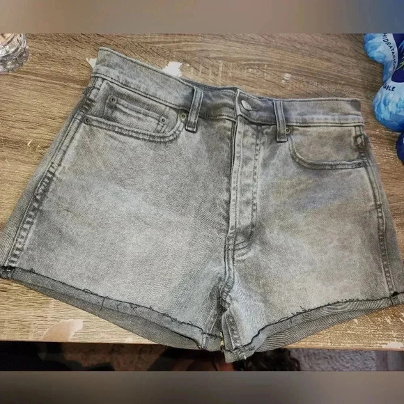 GAP Cheeky Short High Rise Button Fly Denim Cutoff Jean Shorts Daisy Dukes 28 6P - Picture 1 of 7